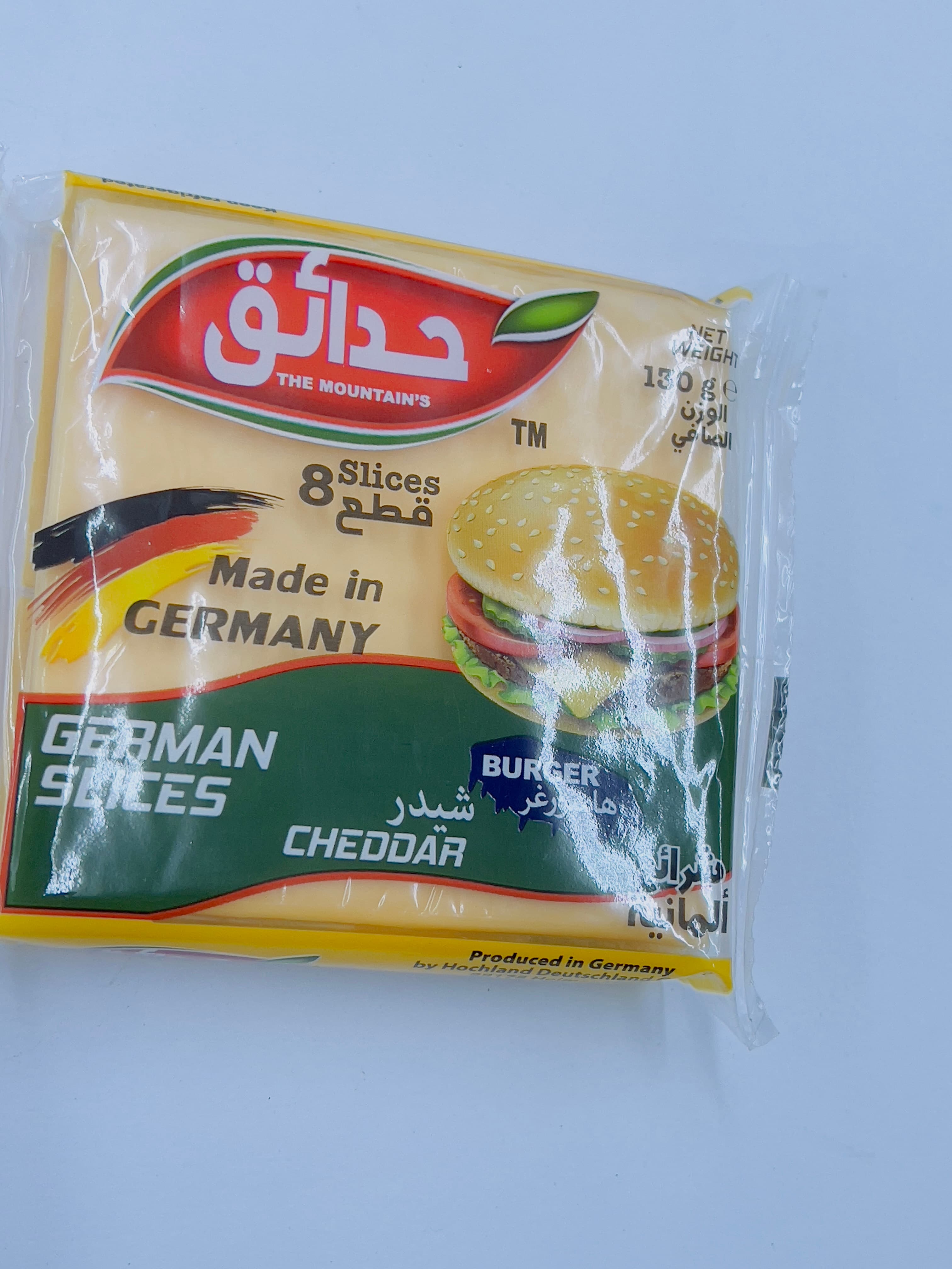 جبنة شرائح حدائق 